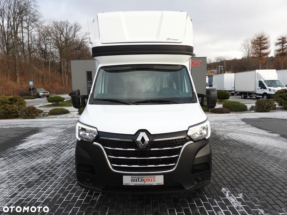 Renault MASTER PLANDEKA 10 PALET WEBASTO TEMPOMAT LEDY PNEUMATYKA KLIMATYZACJA  165KM - 6