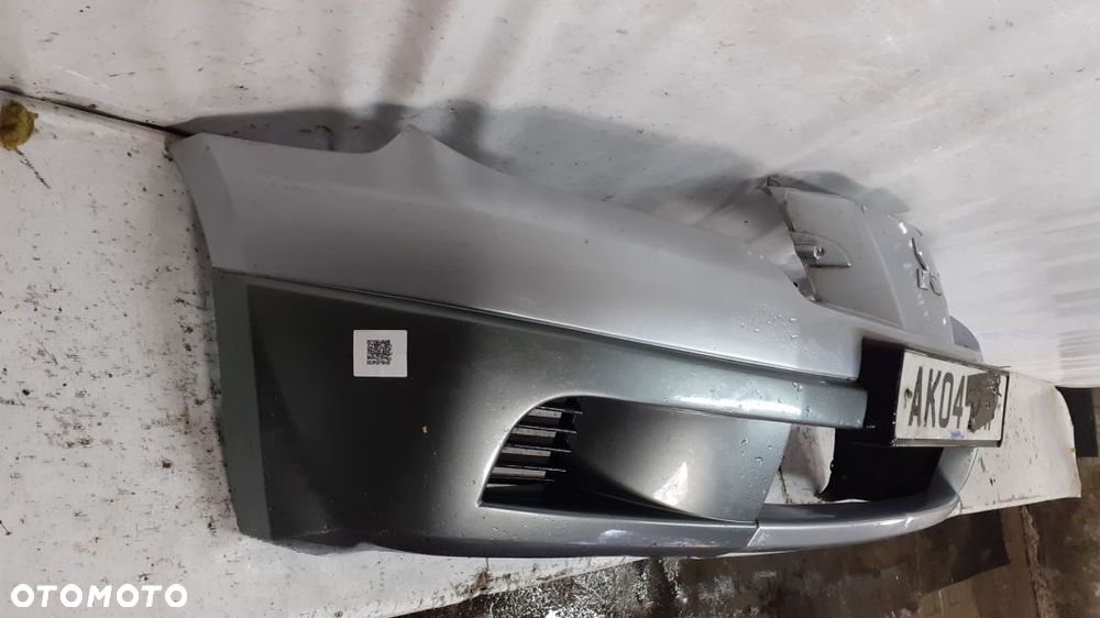 + ZDERZAK PRZÓD PRZEDNI DO MITSUBISHI OUTLANDER SREBRNY - 3