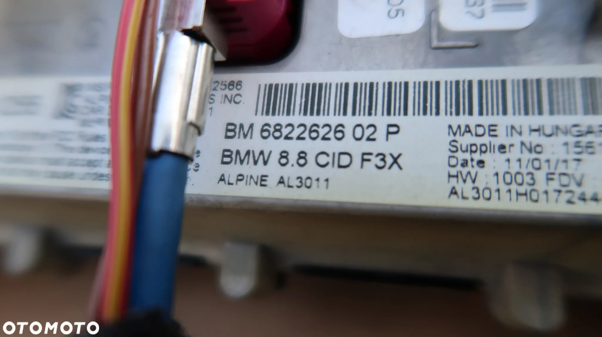 Wyświetlacz BMW M3 Nawigacja F80 - 2