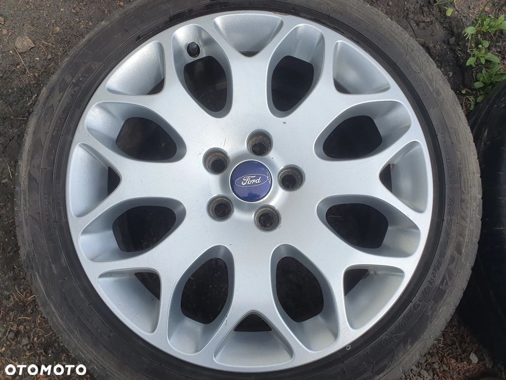 FORD FOCUS KUGA MONDEO FELGI ALUMINIOWE R17 7J 5X108 ET50 8M5J-1007-AA OPONY LETNIE - 6