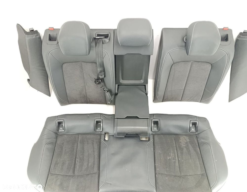 FOTELE KANAPA KOMPLET AUDI A7 C8 4K S-LINE SKÓRA-ALCANTARA - 14