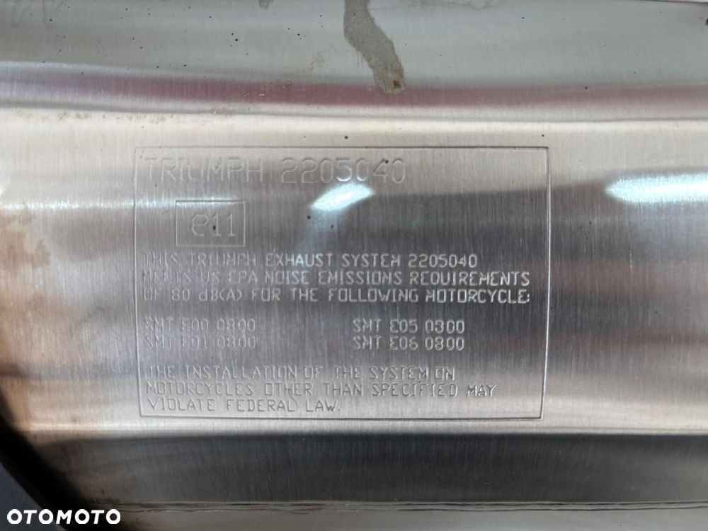 Tłumik wydech Triumph Tiger 800 (nr1446) - 8