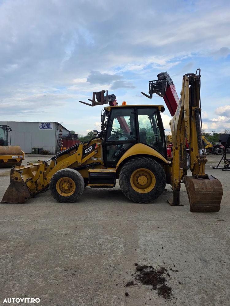 Cat Caterpillar 428F 2014 buldoexcavator buldo compact - 3