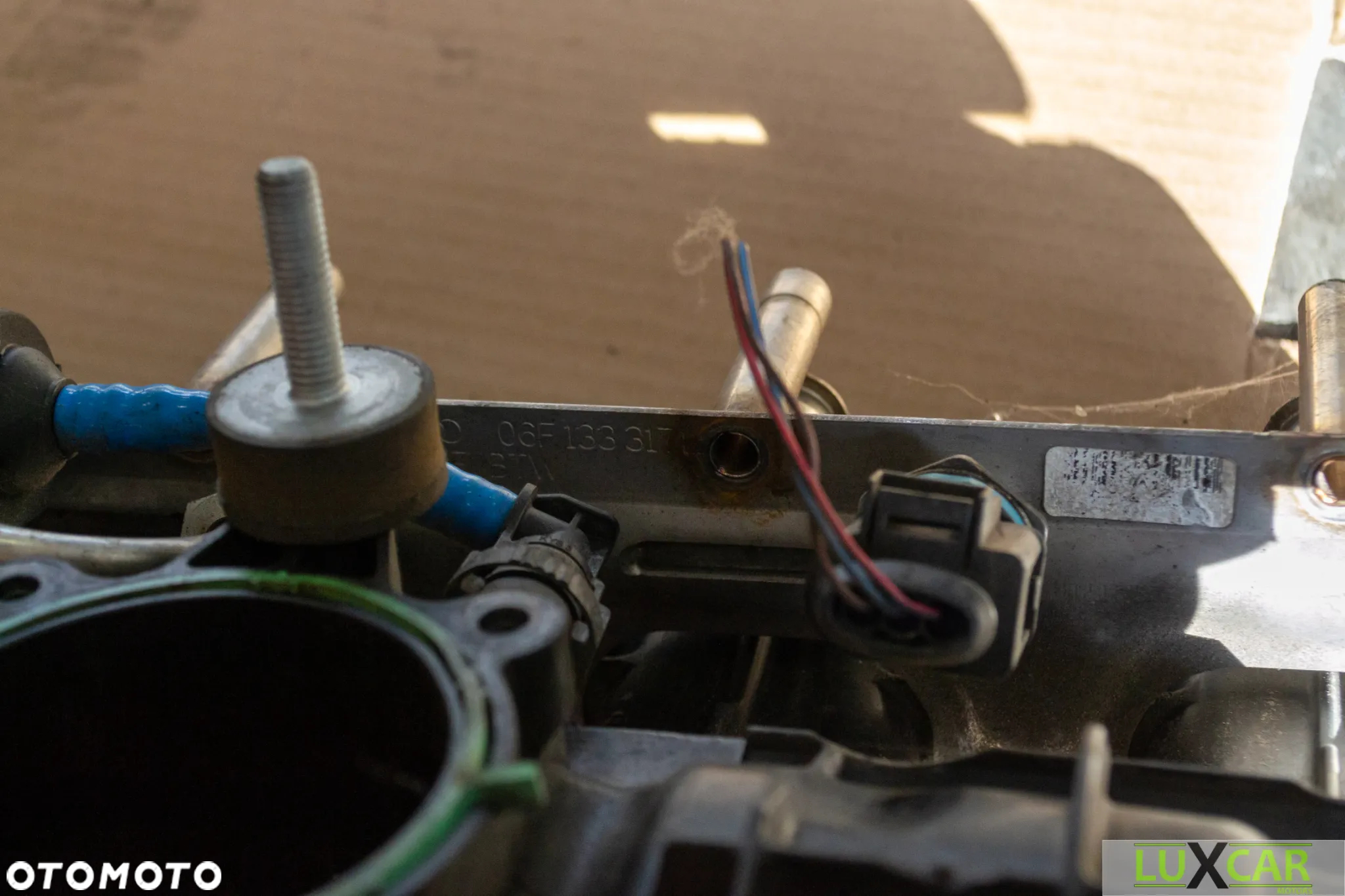 AUDI A4 B7 KOLEKTOR SSĄCY DOLOTOWY LISTWA WTRYSKOWA 2.0 TFSI 06F133317L - 3