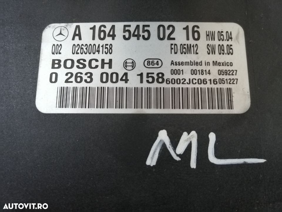 Modul Senzori Parcare Mercedes ML GL W164 X164 W251 Cod A - 5