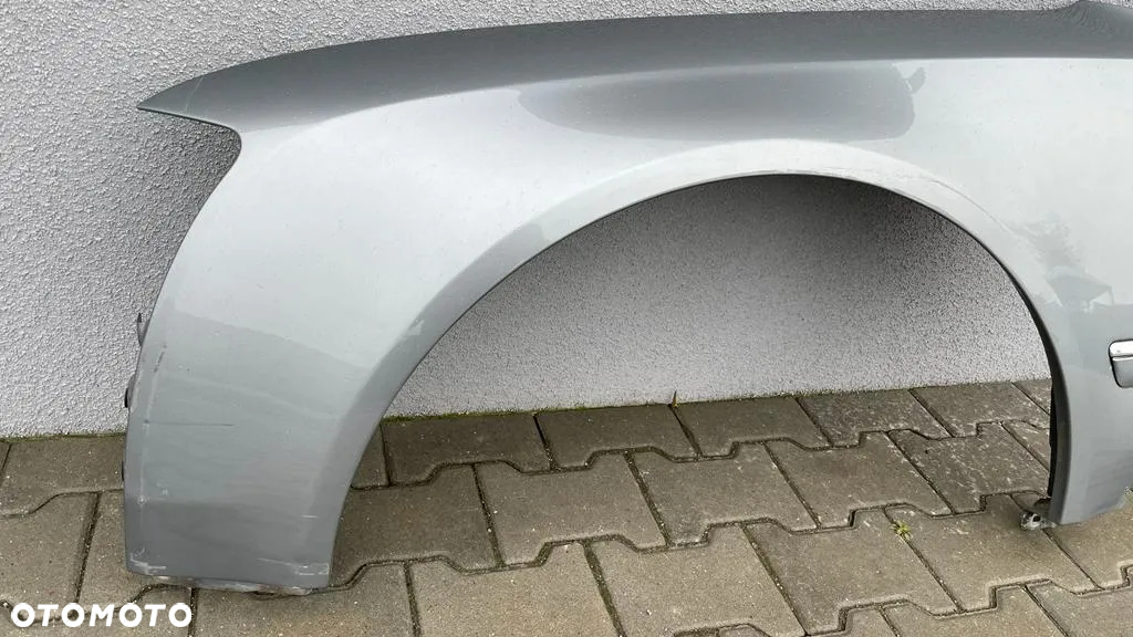 AUDI A8 D3 DRUGI LIFT BŁOTNIK LEWY PRZÓD LY7G - 3