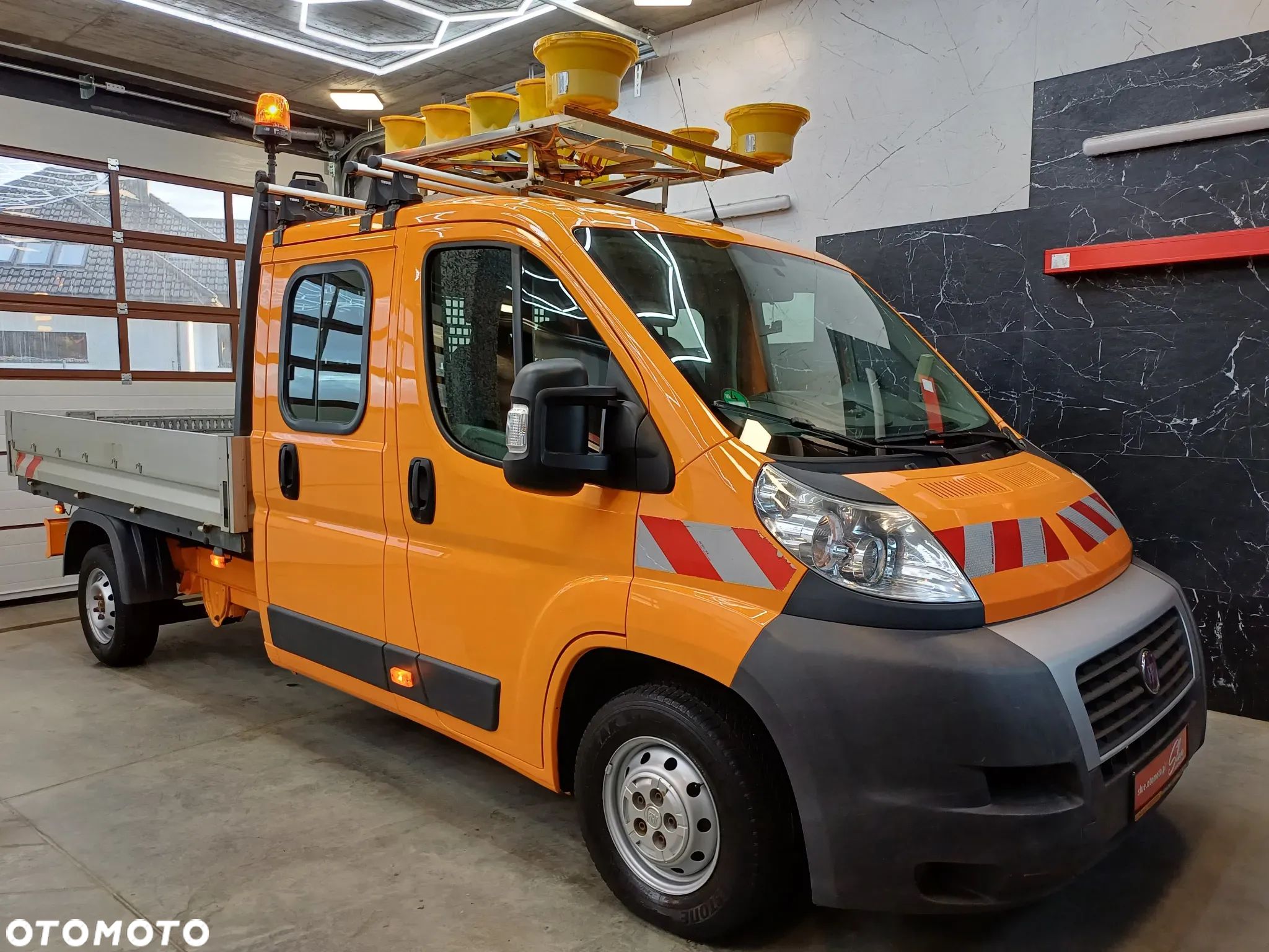 Fiat Ducato Doka Brygadówka Służba Drogowa 2.3 Diesel Sprowadzony Webasto Klimatyzacja - 1