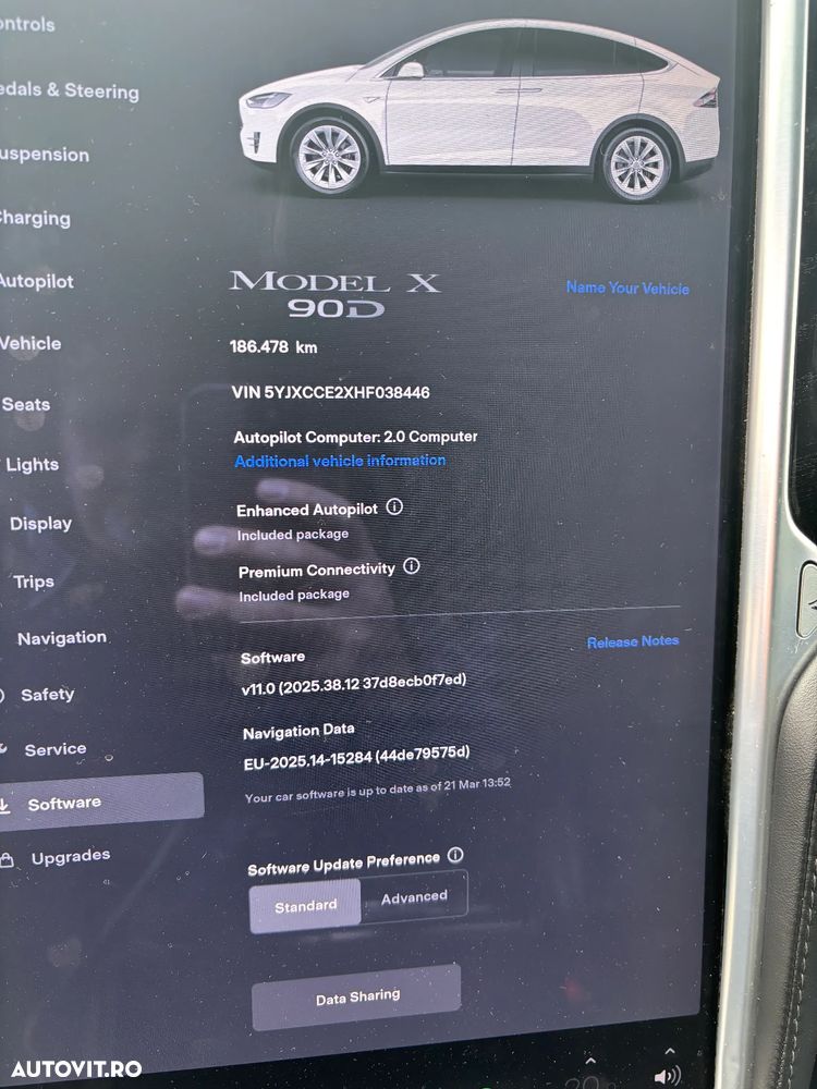 Tesla Model X Signature P90D Allradantrieb - 12