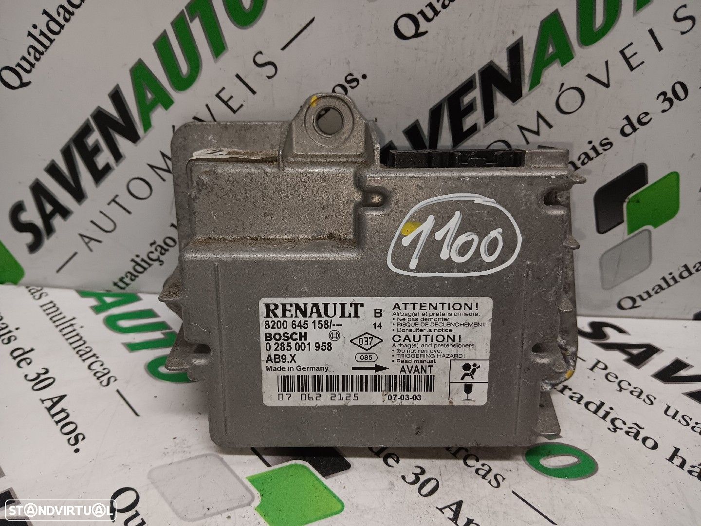 Centralina Airbags Renault Clio Iii (Br0/1, Cr0/1) - 1