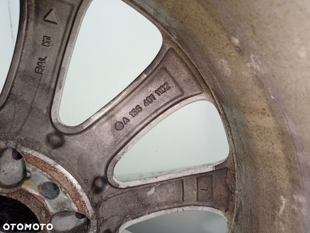 MERCEDES GLS X166 W166 ALUFELGA 8JX18 5X112 ET56.5 A1664011102 1 SZT - 9