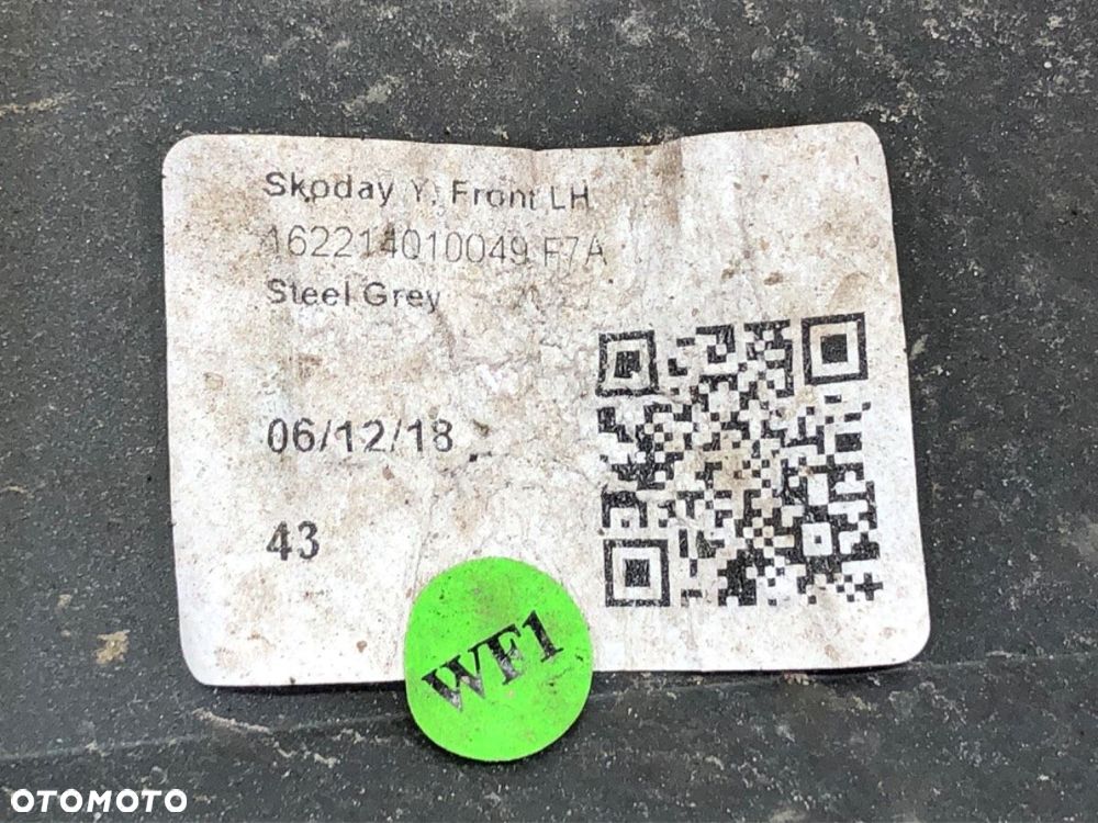 LISTWA DRZWI LEWY PRZÓD  SKODA KAROQ (NU7, ND7) 2017 - 2022 2.0 TSI 4x4 140 kW [190 KM] benzyna - 6