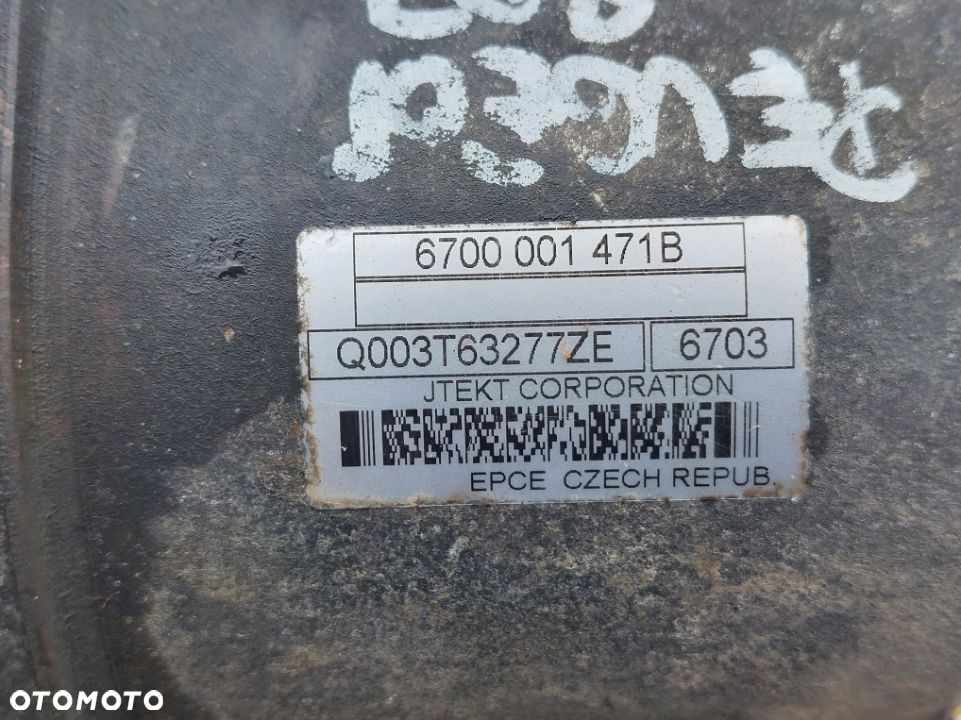PEUGEOT 207 MAGLOWNICA PRZEKLADNIA 6700001471B - 3