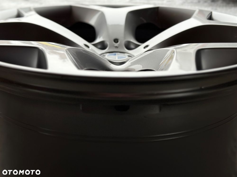 Oryginalne felgi 20 BMW 5x120 X5 E70 E53 F15 X6 E71 F16 F01 E65 Styling 214 SUV 10j ET40 11j ET37 M pakiet 74.1mm srebrne alufelgi - 6