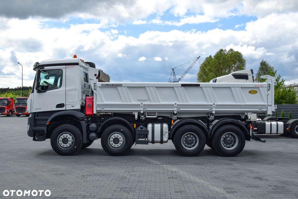 Mercedes-Benz AROCS 3243 / 8x4 / EURO 6 / WYWROTKA / MELLER KIPPER / HYDROBURTA / AUTOMAT / SERWISOWANY / SPROWADZONY - 8