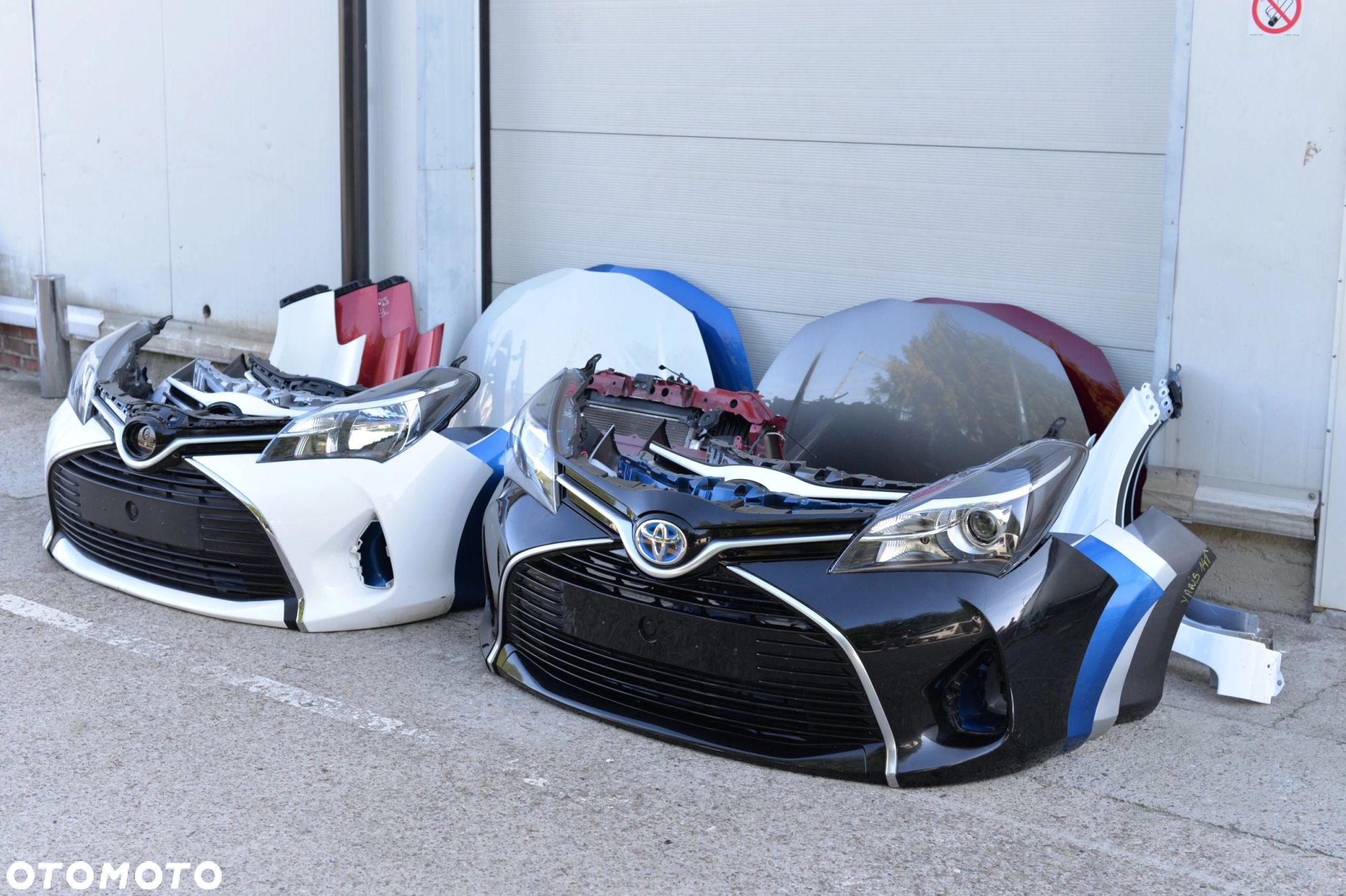 MASKA ZDERZAK BŁOTNIK LAMPA H7 XENON PAS BELKA TOYOTA YARIS 3 III 2014-2017 - 3