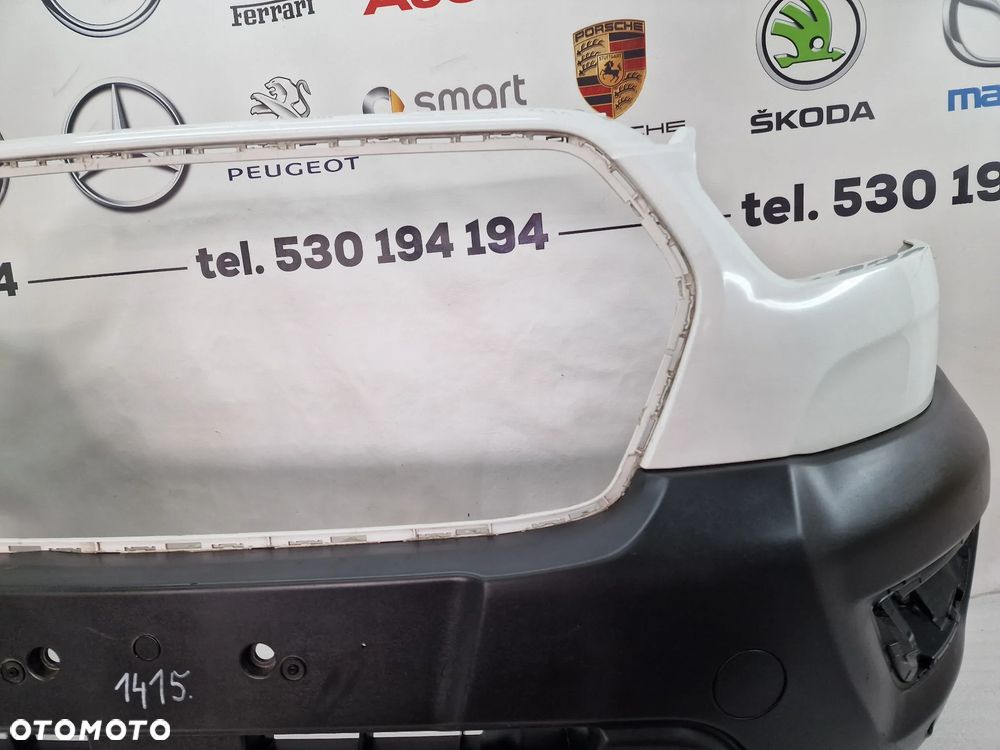 FORD TRANSIT MK8 LIFT 19- ZDERZAK PRZEDNI PRZÓD NA 4xPDC 4X PDC , NR KK31-R17757-A + RK31-17F003-B , NR AUKCJI NZ1415 - 15
