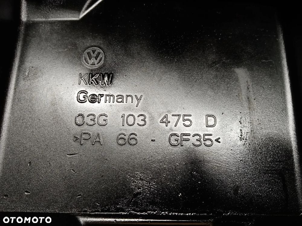 Pokrywa zaworów dekiel VW Passat B6 3C0 2.0 TDI 03G103475D 03G103469M - 7