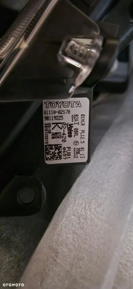 TOYOTA COROLLA XII E210 LAMPA REFLEKTOR PRZÓD PRAWA PRZEDNIA FULL LED KOMPLETNA NOWY ORYGINAŁ - 8