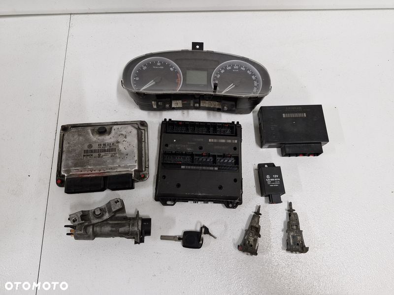 SKODA FABIA II 2 1.4 TDI KOMPUTER LICZNIK ZESTAW 5J0 06-10 5J0920810C 038906019NS - 1