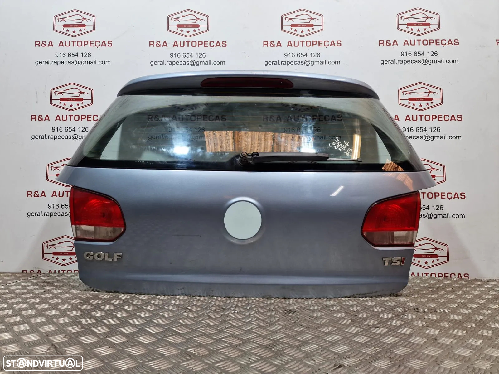 Tampa da Mala VW Golf 6 VI  portas Original - 4
