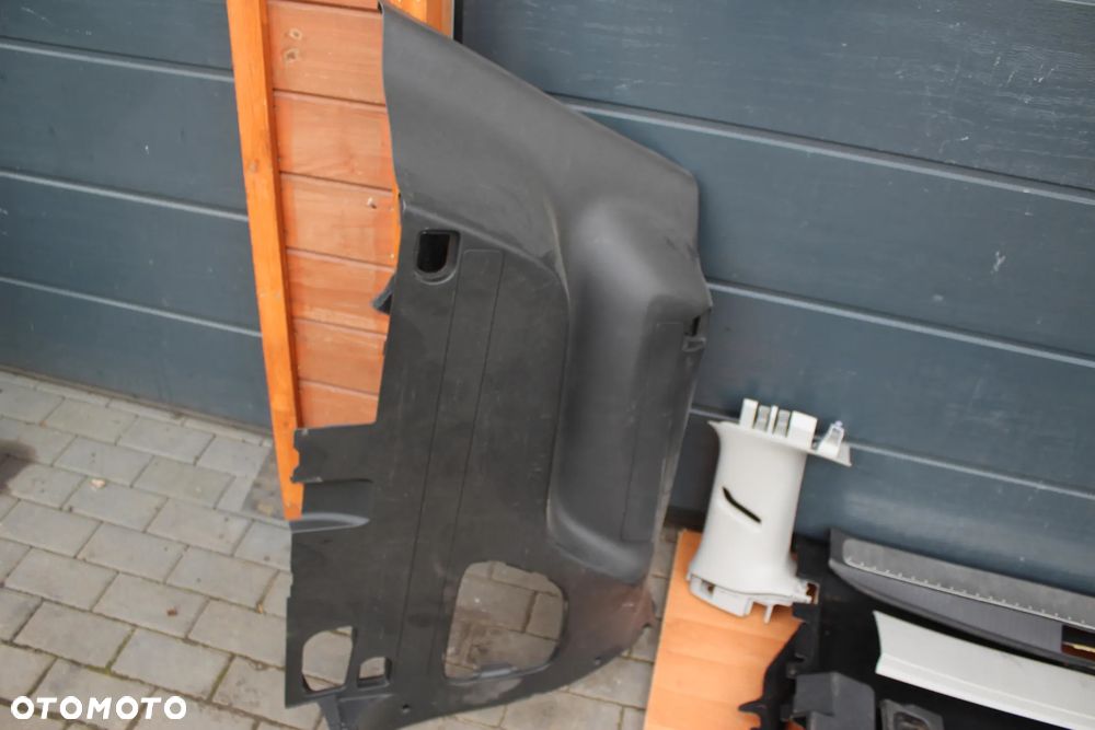 KOMPLET PRZEKŁADKA FOTELE BOCZKI PLASTIKI WYKŁADZINA PASY OPEL ZAFIRA C 7 OSÓB PÓŁSKÓRA - 29