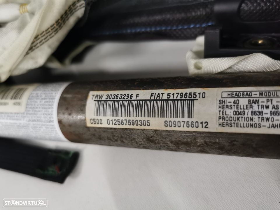 Airbag de Cortina Esquerdo - Fiat Grand Punto - 2