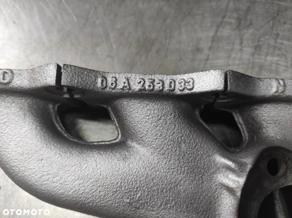 KOLEKTOR WYDECHOWY 1.8T 06A253033N CAŁY NIE PĘKNIĘTY AUDI VW SEAT SKODA WYSYŁKA !!!! - 5