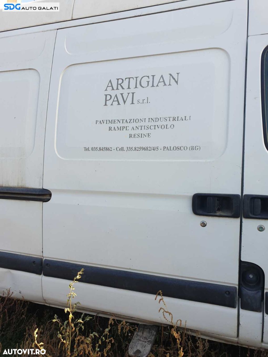 Usa Portiera Dreapta Laterala Culisanta Dezechipata Opel Movano A 2003 - 2010 Cod pdlcsdgbrm1 - 1