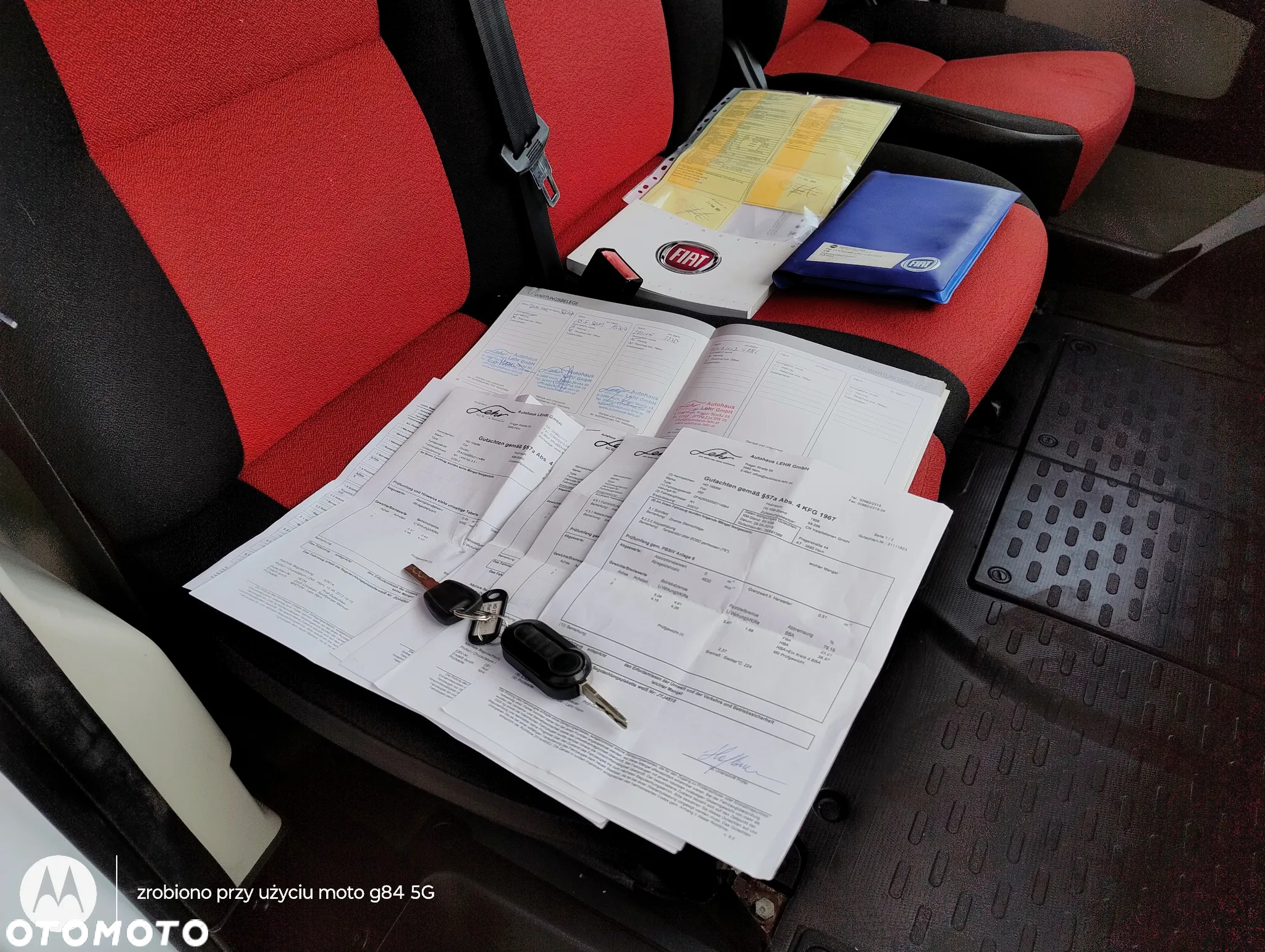 Fiat DUCATO PO LIFTINGU 2.0 JTD (115KM) 5-BIEGÓW (L1H1) KLIMA STAN SUPER IDEALNY NIE MA RDZY 100% BEZWYPADKOWY 100% ORYGINAŁ KM SERWIS ! ! ! - 40