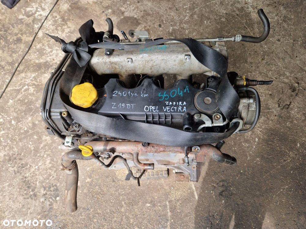 OPEL VECTRA ZAFIRA Z19DT 240Tyś. PRZEBIEG SILNIK - 1
