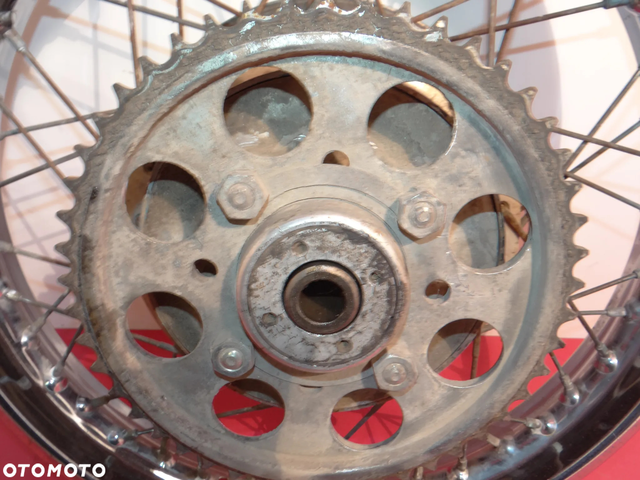 HONDA CB 750 FOUR SUPER SPORT FELGA KOŁO TYŁ TARCZA ZABIERAK ZĘBATKA  H083 - 9