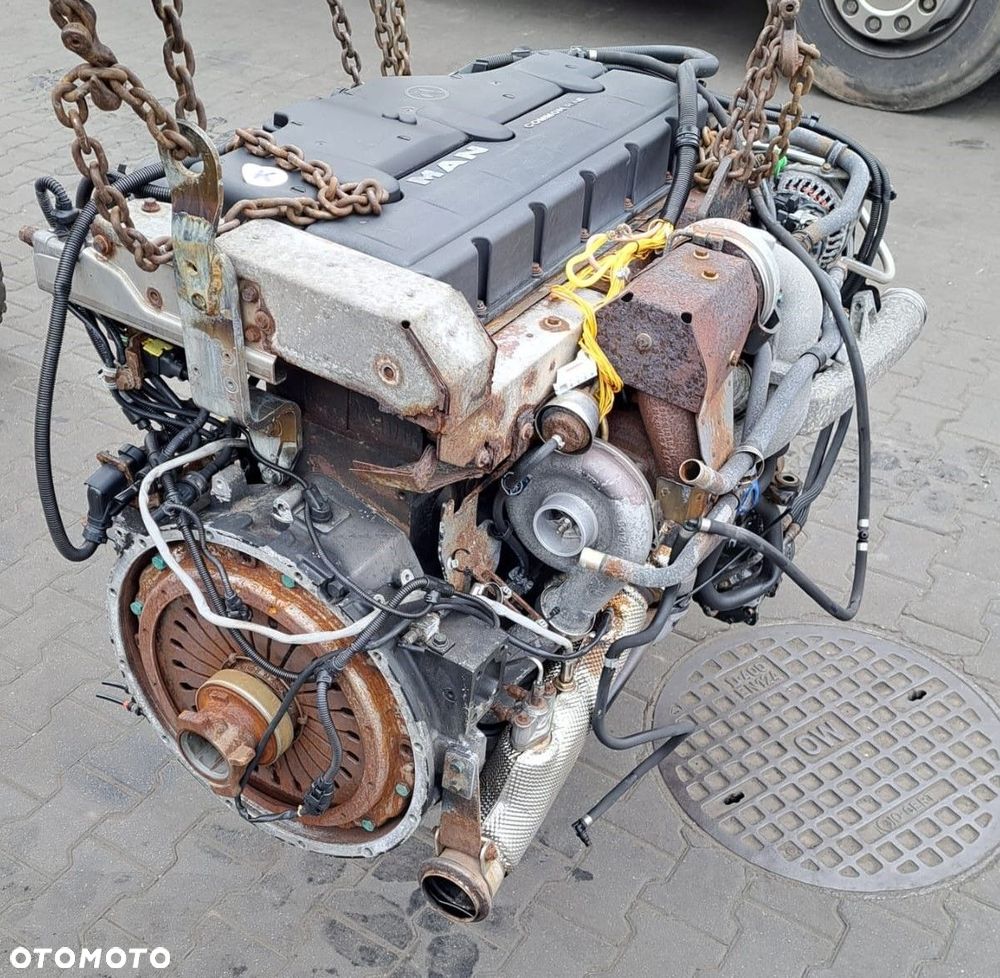 KOMPLETNY SILNIK MAN TGL TGM 290 KM D0836 EURO 6 2016 - 2