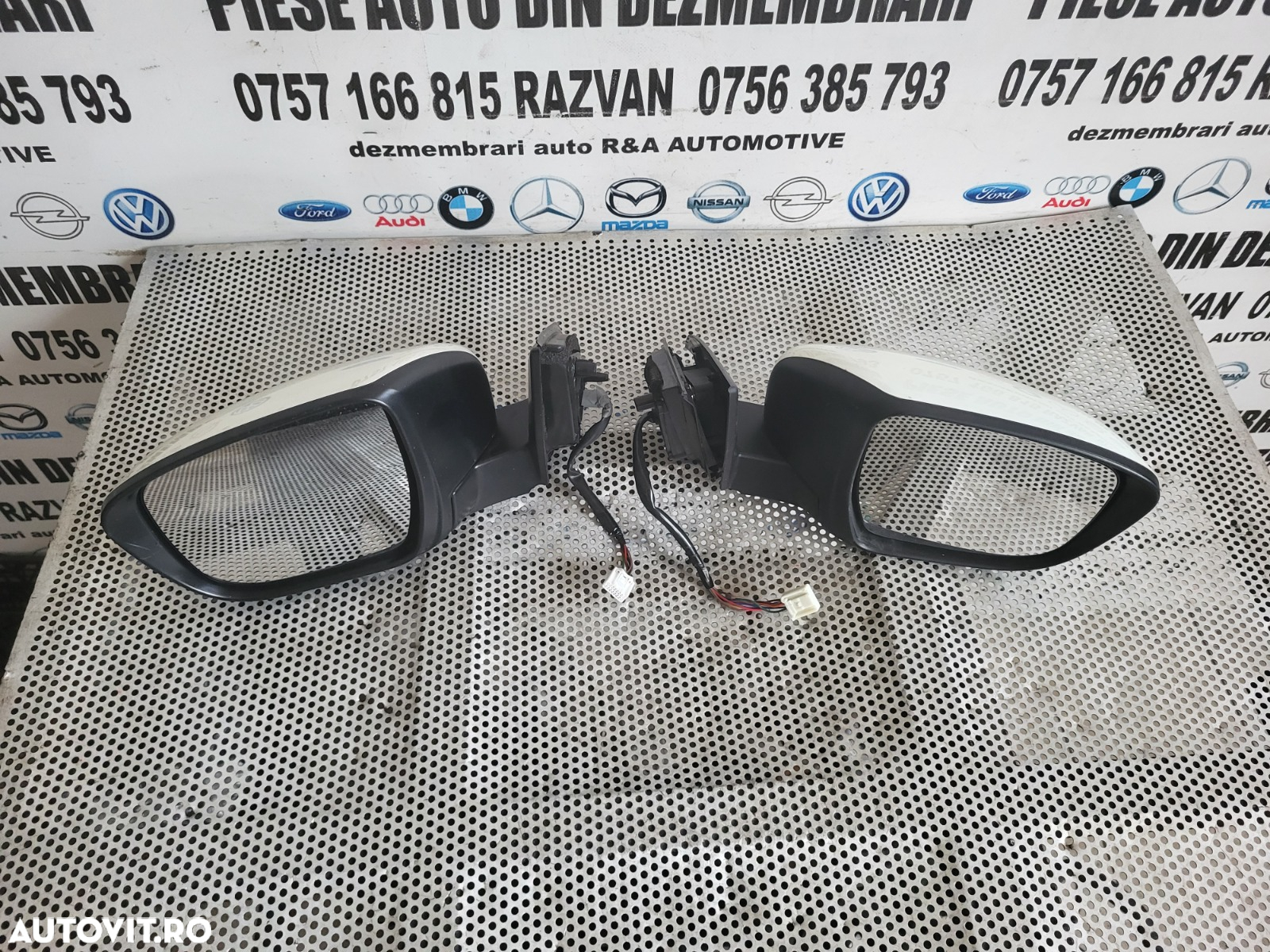 Oglinzi Oglinda Stanga Dreapta Nissan Qashqai J11 Facelift An 2018-2019-2020 Volan Stanga Pliabile - 2