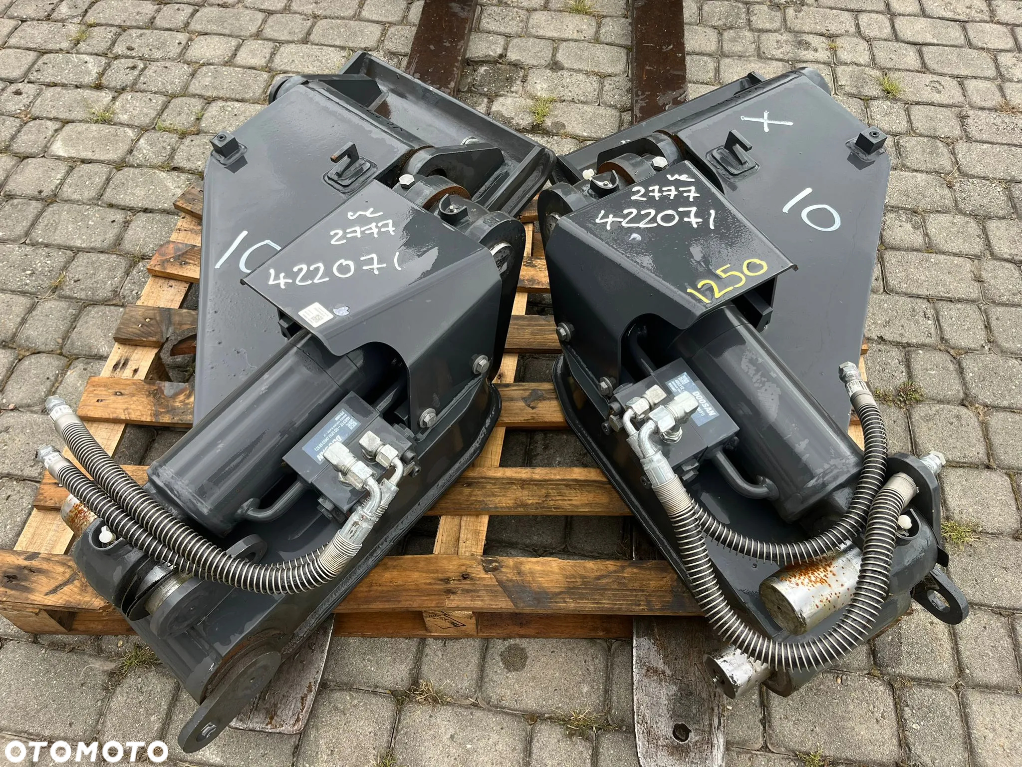 Podpory łapy stopy nohi hydrauliczne do koparki. NOWE!!! - 6