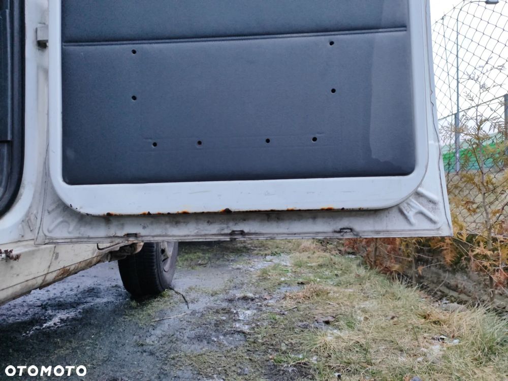 drzwi tył prawe (boczne) doka Białe kompletne do Fiat Ducato III boxer jumper II 06- DOKA PAKA SKRZYNIA dość ładne - 3