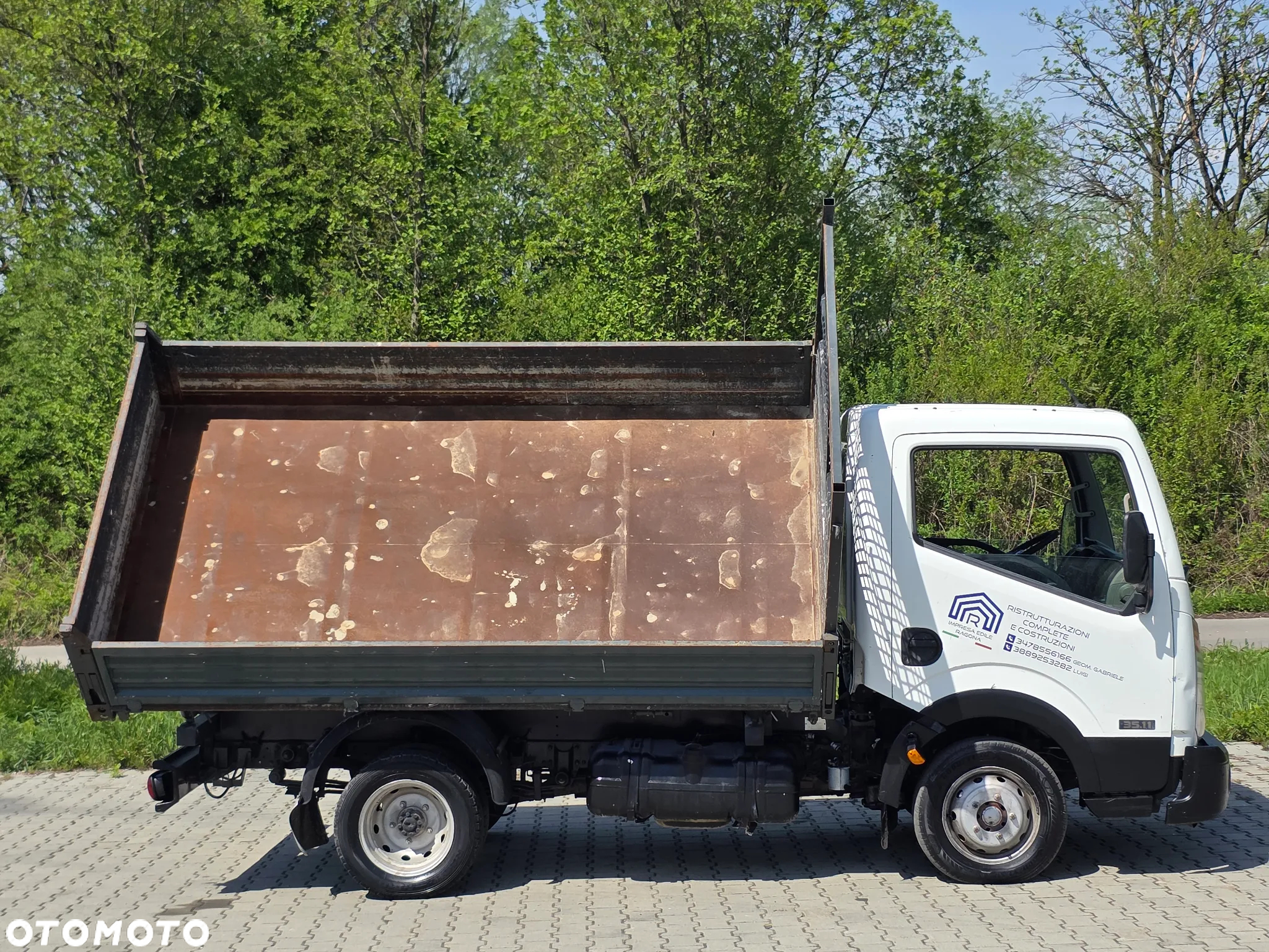 Nissan Cabstar 35.11 Wywrotka/Kiper 3-Stronny ! Oryginał ! Z Włoch  ! - 8
