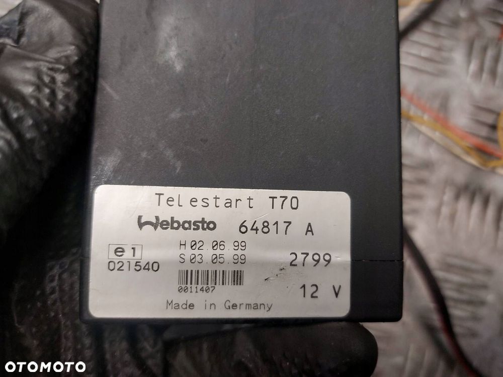 WEBASTO OGRZEWANIE POSTOJOWE KOMPLET VOLKSWAGEN PASSAT B5 90888B - 4