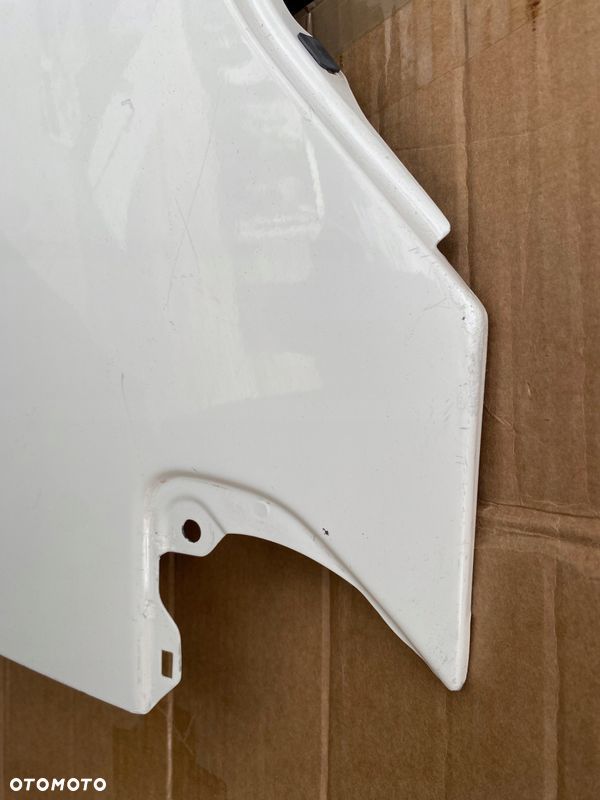 VW T5 TRANSPORTER MULTIVAN 03- błotnik lewy BIAŁY ORYGINALNY - 7