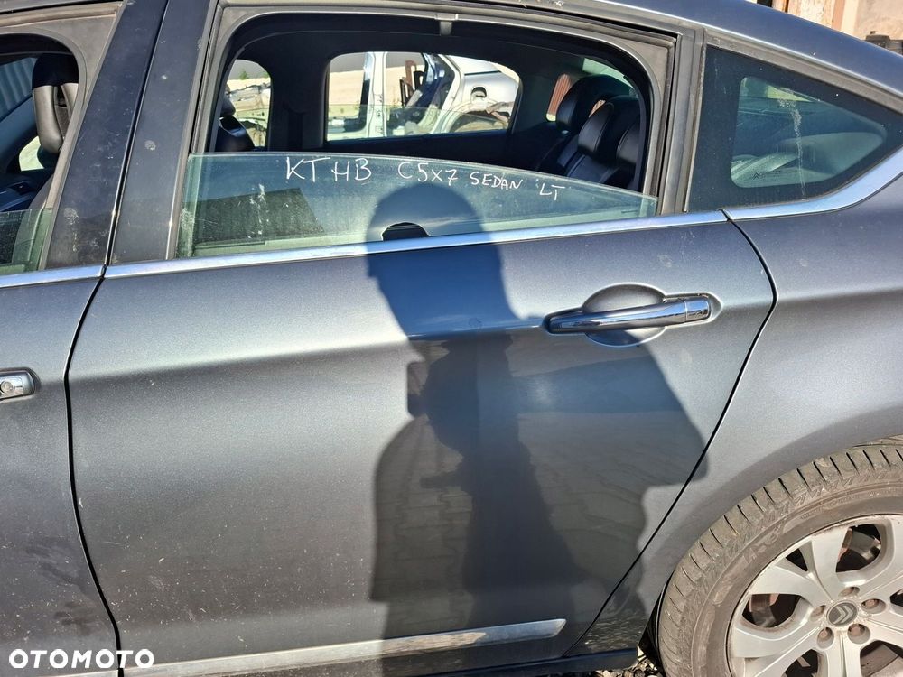 DRZWI LEWY TYŁ CITROEN C5 II X7 2009 ROK KTHB