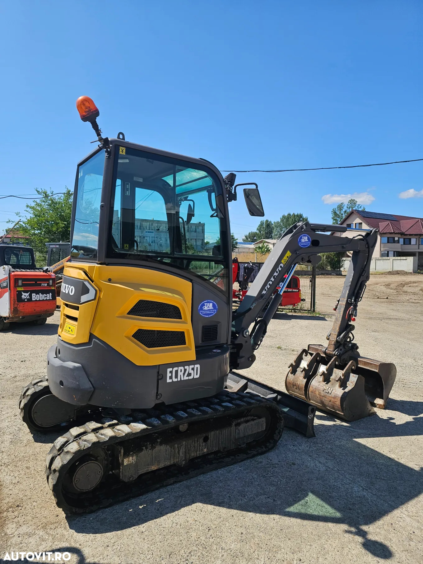 Volvo ECR25D miniexcavator compact 2.5t - 2
