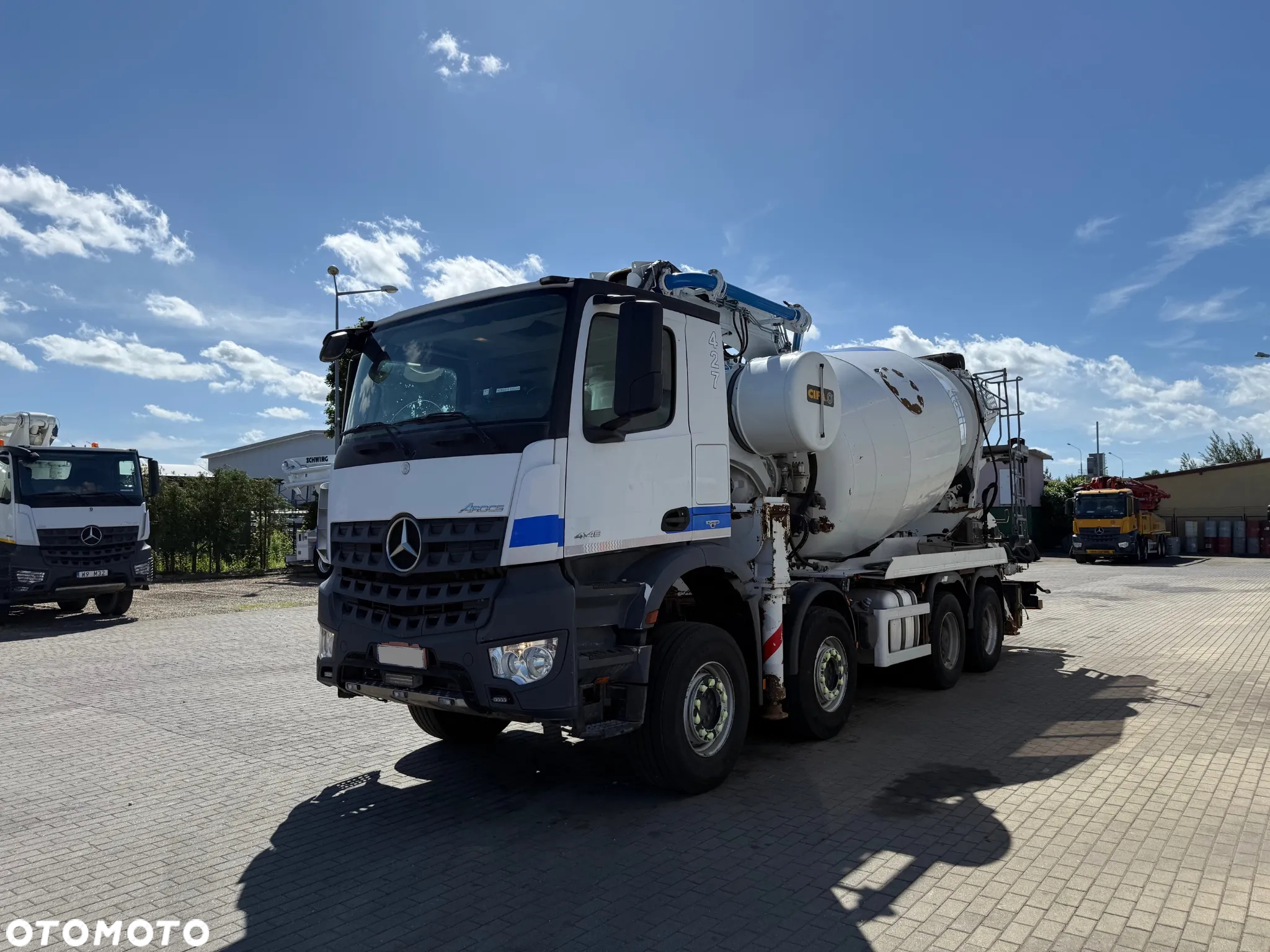 Mercedes-Benz Arocs 4148 CIFA MK 32 L / PB808 / 9 m3 - 4