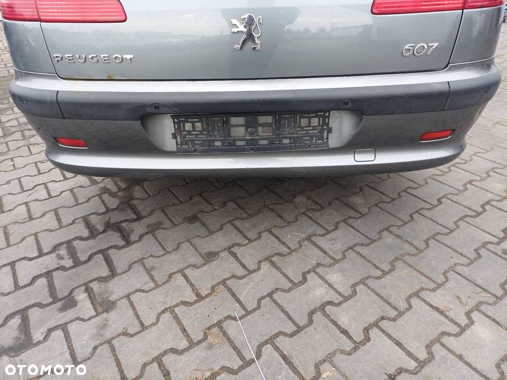 KOMPLETNY TYŁ PEUGEOT 607 I EZDC KLAPA ZDERZAK LAMPY - 6