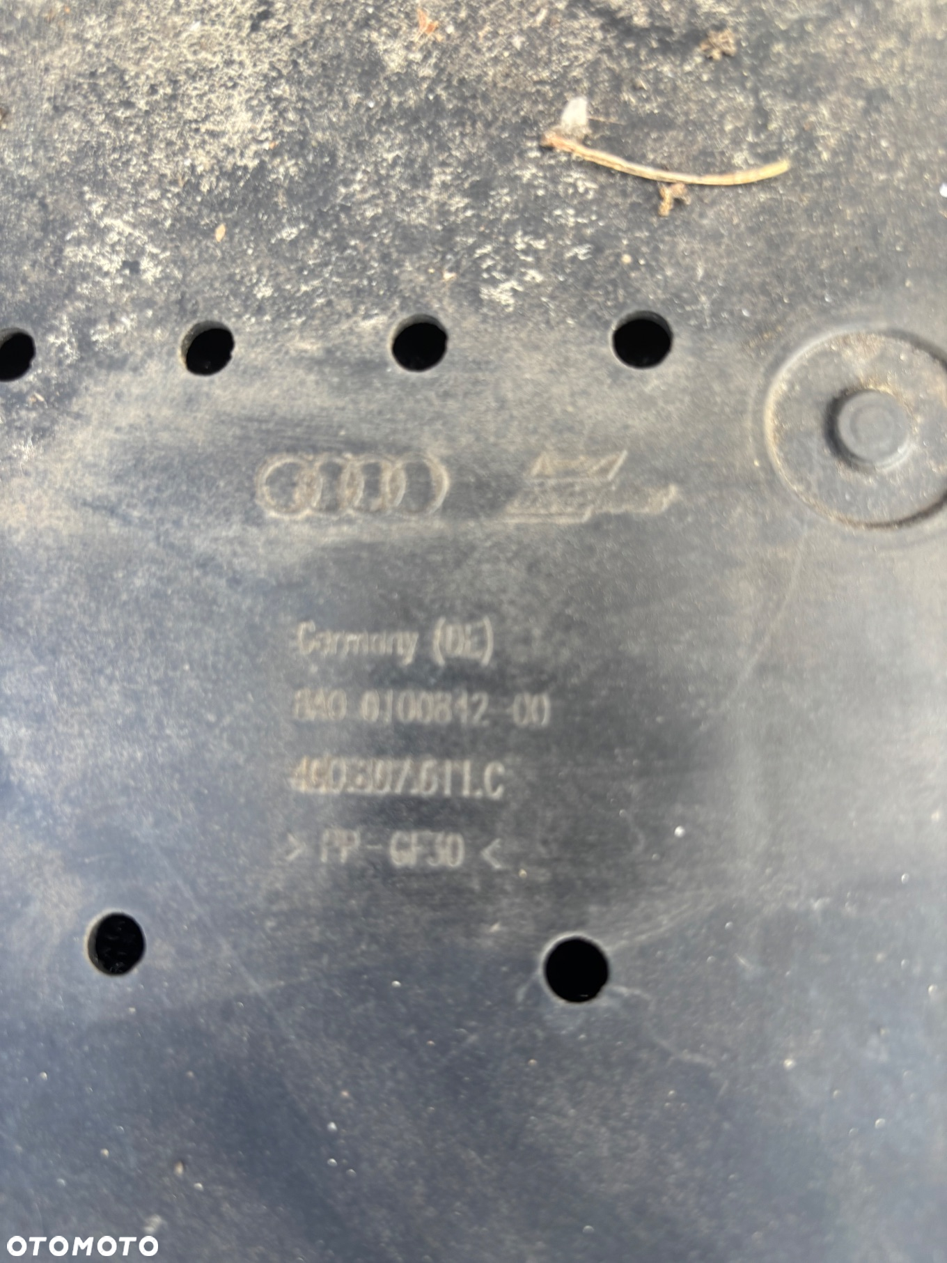 Osłonka pod zderzak Audi Rs6 C7 - 2