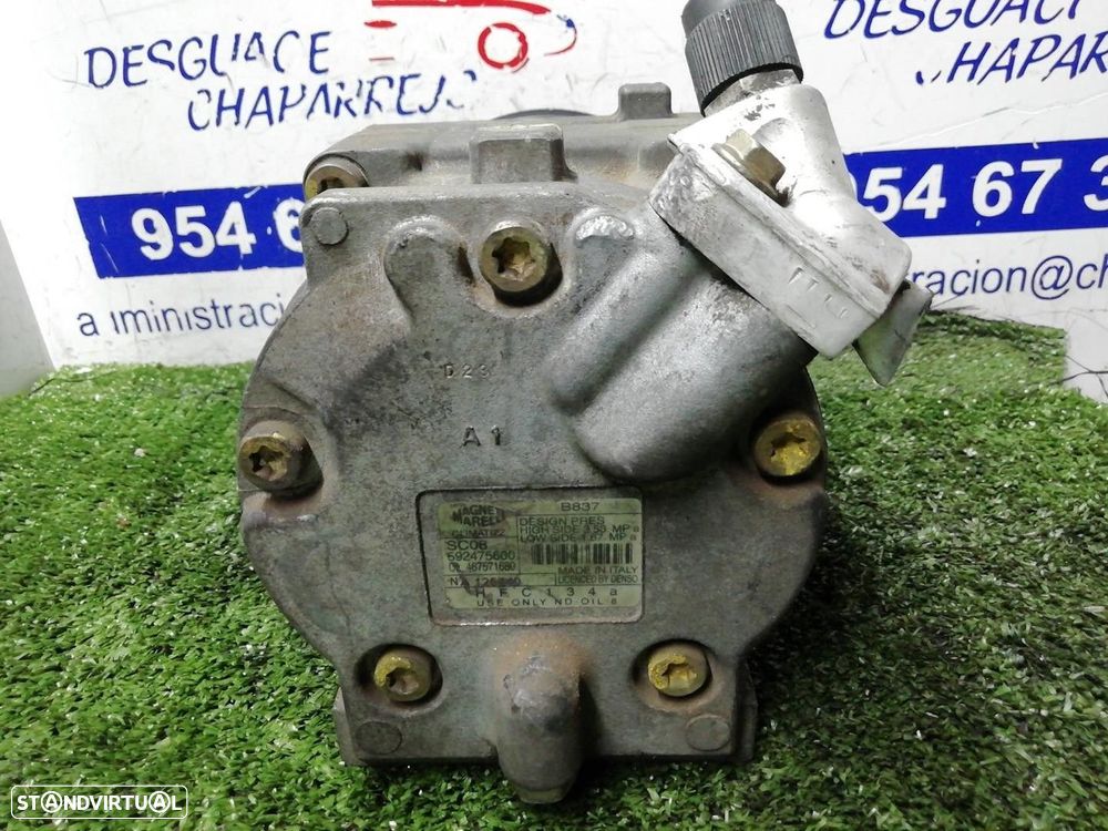 COMPRESSOR AR CONDICIONADO FIAT PUNTO 2000 -592475600 - 2