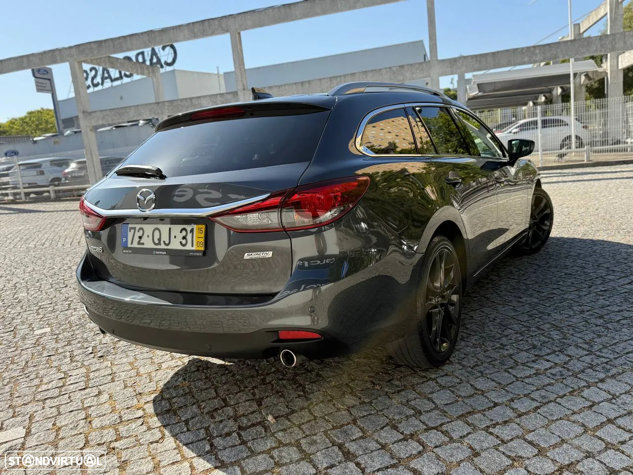 Mazda 6 M6 SW 2.2 SKY-D Excellence AT P.Leather White+Cruise Pack+TAE+Navi - 10
