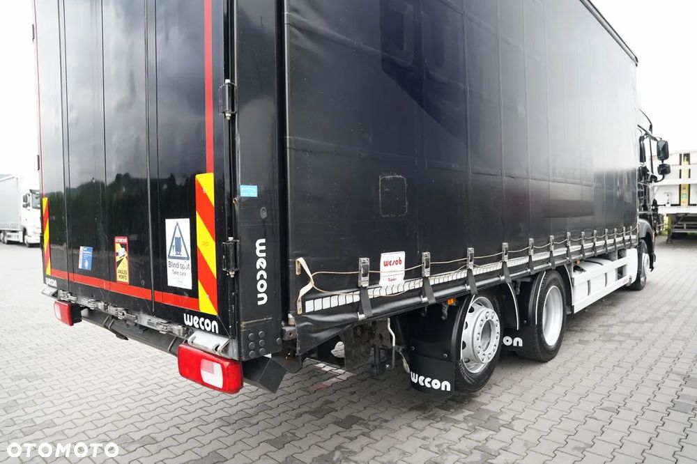 DAF XF 480 / FIRANKA 7,7 M / SSC / 6X2 / KLIMA POSTOJOWA / OŚ PODNOSZONA / - 13