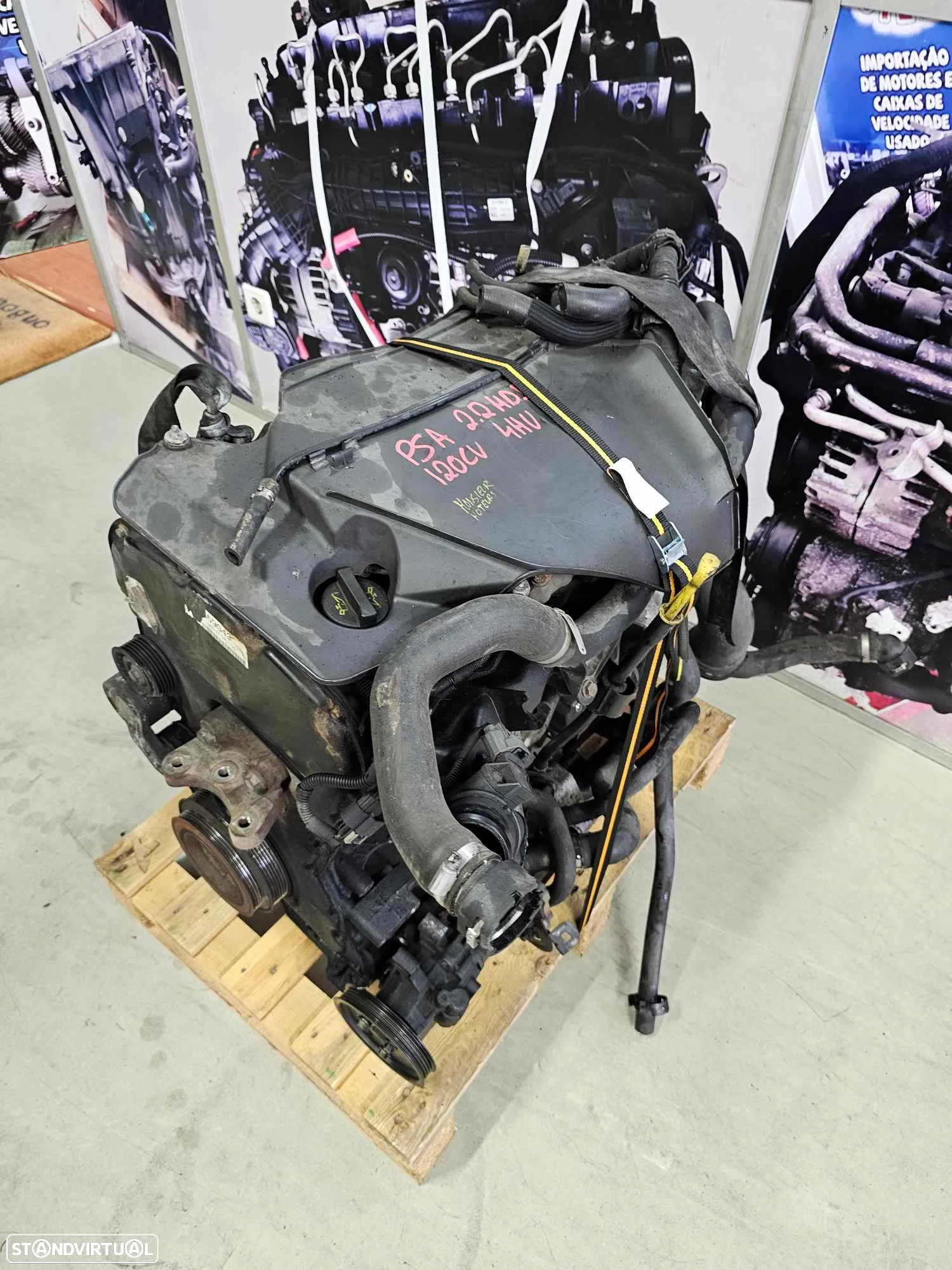 Motor Citroen Jumper III 2.2 hdi 2010 de 100cv, ref 4HV - 2