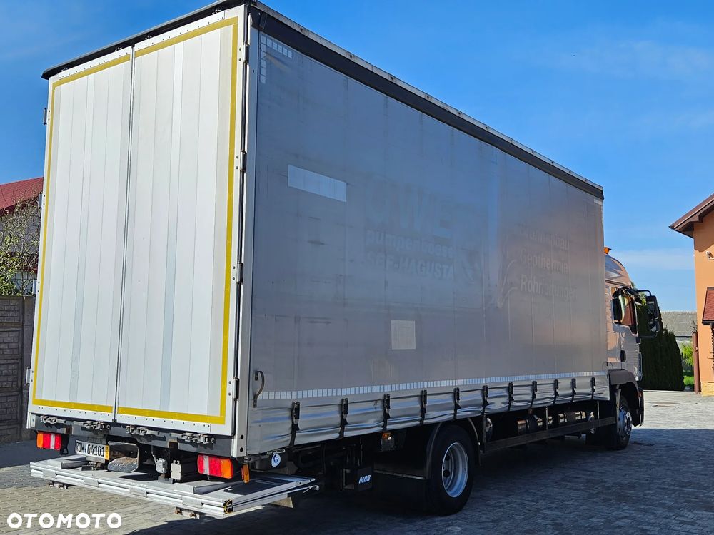 MAN TGM 15.290 / FIRANKA / AUTOMAT / CAŁY NA PODUSZKACH / KLIMA POSTOJOWA / BEZ ADBLU / BEZ DPF / SPROWADZONY / 18 PALET / E5 /  WINDA / NISKI PRZEBIEG - 3