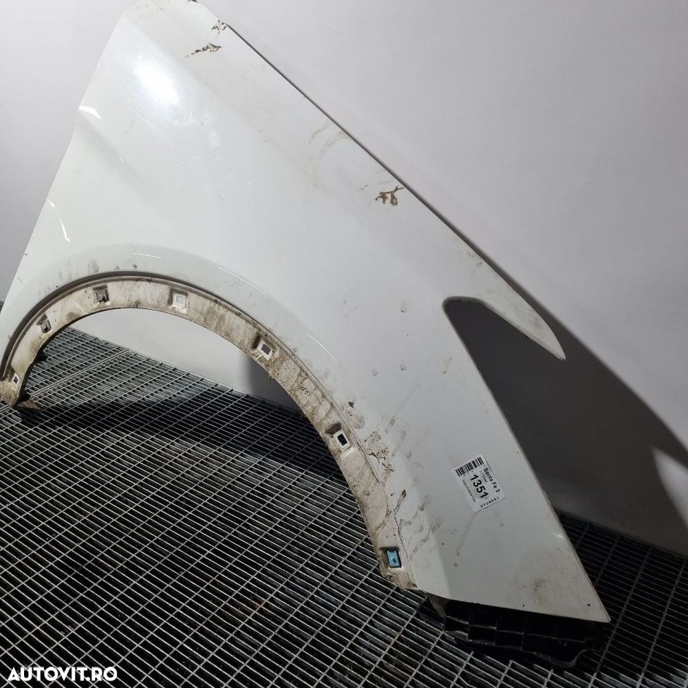 Aripa Dreapta Fata Hyundai Santa Fe 3 2012 - 2016 4 Usi Creamy White NCW (1351) - 2