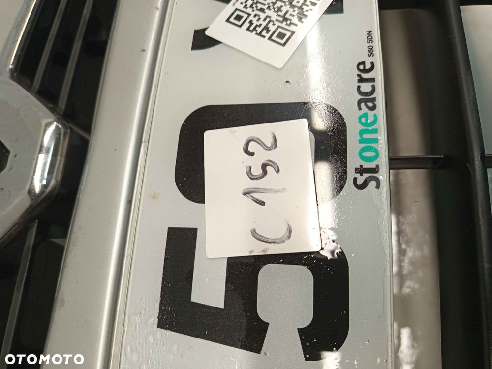 ^ ZDERZAK PRZÓD PRZEDNI OPEL AGILA 2 II B ZCCB SREBRNY HALOGENY - 4